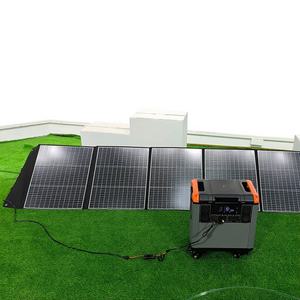 BIGINVERTER Centrale Électrique Portable 4000W Batterie LiFePO4 4032Wh Compatible Panneau Solaire & Voiture Système d'Énergie à Onde Sinusoïdale Pure - Product Image 1