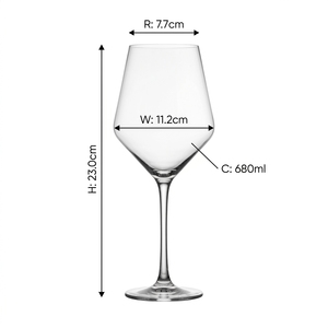Juego de Copas de <span class=keywords><strong>Vino</strong></span> <span class=keywords><strong>Tinto</strong></span> Ultrafinas de Lujo de 400-700 ml, Ecológicas, Modernas, de Cristal con Tallo Largo para Restaurante o Boda - Product Image 5
