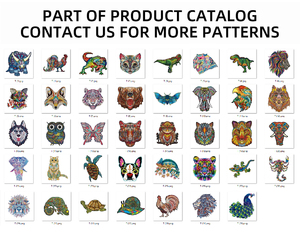 ตัวต่อไม้ <span class=keywords><strong>Orso</strong></span> Legno DIY สำหรับผู้ใหญ่และเด็ก รูปทรงสัตว์ที่ไม่เหมือนใคร ของเล่นกระดาษสำหรับเด็กอายุ 2 ปีขึ้นไป รุ่น PU-1 - Product Image 2