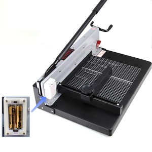 Coupe-<span class=keywords><strong>papier</strong></span> manuel 400 feuilles, machine à découper le <span class=keywords><strong>papier</strong></span> robuste avec guide laser - Product Image 2