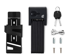 Diebstahls ic heres Fahrrad klapp schloss Smart <span class=keywords><strong>Alarm</strong></span> faltbares Fahrrads chloss mit Schlüssel und TTLock-App - Product Image 6