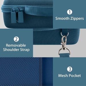 Étui de voyage rigide en microfibre de remplacement pour <span class=keywords><strong>enceinte</strong></span> portable <span class=keywords><strong>Bluetooth</strong></span> <span class=keywords><strong>Bose</strong></span> <span class=keywords><strong>SoundLink</strong></span> Flex 2e génération - Product Image 4