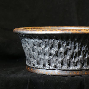 Pot à Bonsaï en Argile Violette Zisha, Grand Modèle Rond, Cuit au Bois, Fait Main, Style Antique, Pot de Bureau - Product Image 3