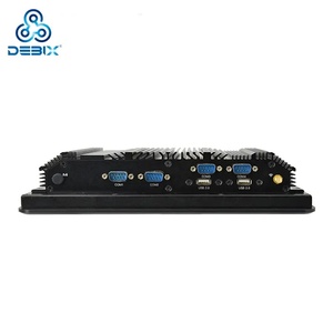 견고한 DEBIX IMX8MP 패널 PC 듀얼 기가비트 이더넷 USB 포트 모듈형 디자인 산업용 엣지 AI 스마트 리테일 창고용 - Product Image 4