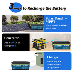 <span class=keywords><strong>Batería</strong></span> de almacenamiento de energía de <span class=keywords><strong>24V</strong></span> más vendida 12V 48V 51,2 V 50Ah 100Ah 200Ah <span class=keywords><strong>300Ah</strong></span> 400Ah <span class=keywords><strong>batería</strong></span> de hierro de <span class=keywords><strong>litio</strong></span> LifePo4 con BMS - Product Image 5