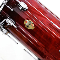 Batterie de percussions Beatello JBK professionnelle en métal, 3 pièces, pliable, réglable, pour débutants