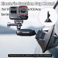Support de fixation électrique à ventouse Insta360 pour voiture, stabilisateur de tournage pour caméra vidéo 360 X5/X4/X3, accessoires originaux