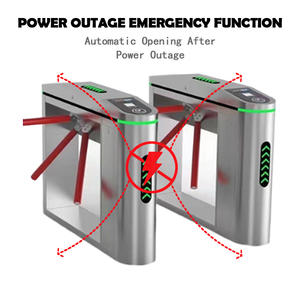 Tourniquet de vente de billets entièrement automatique intelligent, tourniquet de contrôle de billets électronique à double voie, trépied de salle de sport - Product Image 4