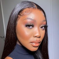Perruque frontale HD 13x6 sans colle, densité 250%, 40 pouces, pré-épilée, cheveux humains bruts ultra-lisses, vente en gros pour femmes noires