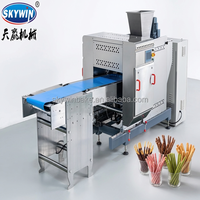 Machine à fabriquer des biscuits et des bretzels Skywin, extrudeuse automatique économique à un seul bâton, machine de production à base de farine, machine à bretzels
