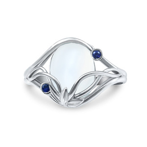 Anello Traforato con Perle Imitate per Donna, Gioiello da Dito alla Moda per Uso Quotidiano - Product Image 6