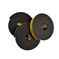 Bande d'étanchéité en mousse EVA pour portes et fenêtres domestiques LS, certifiée ISO 9001 2015, étanche et coupe-vent, modèle LSFF-F, personnalisable