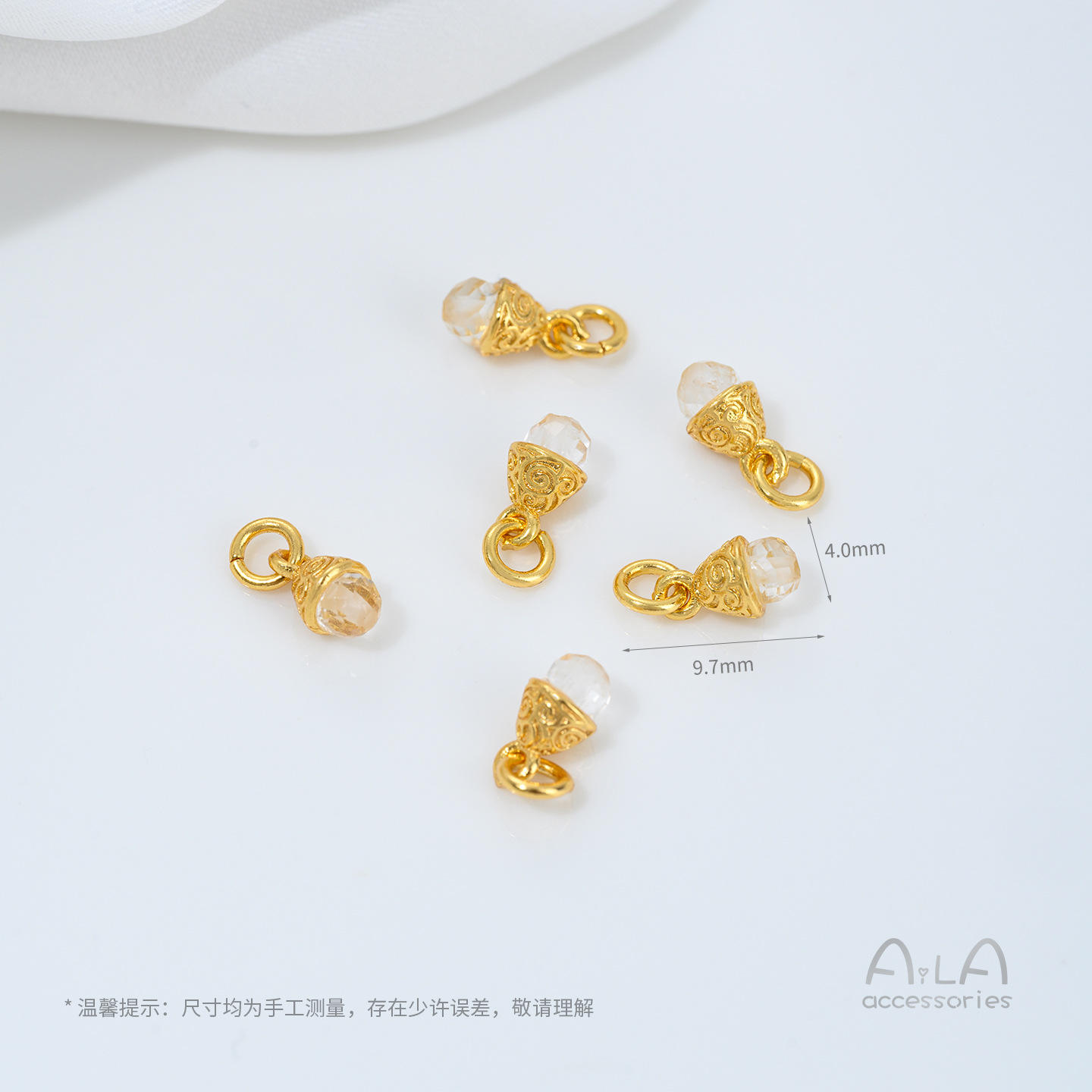 A120-4 Petit pendentif goutte à goutte