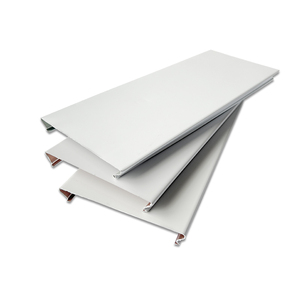 Faux <span class=keywords><strong>plafond</strong></span> à lamelles en aluminium suspendu personnalisé au design moderne pour décoration intérieure de <span class=keywords><strong>couloir</strong></span> - Product Image 2