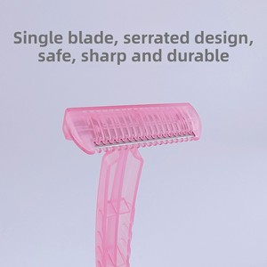 Depiladora de Seguridad de Acero Inoxidable <span class=keywords><strong>para</strong></span> Zona Íntima, Piernas y Axilas <span class=keywords><strong>para</strong></span> <span class=keywords><strong>Mujer</strong></span>, con Cabezal Giratorio, Mini Depiladora de Labios - Product Image 2