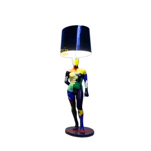 <span class=keywords><strong>Mannequin</strong></span> de lampe d'art d'artisanat de résine de fibre de verre de luxe pour la maison de pâques hôtel villa salon éclairage conception décorative - Product Image 6