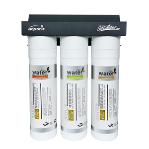 Purificador UF de tres etapas tipo <span class=keywords><strong>bayoneta</strong></span> de gran calibre de 10 pulgadas, purificadores de agua domésticos de gran flujo, prefiltro de agua de gran flujo - Product Image 2