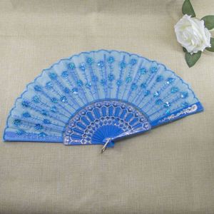 23cm Foldable Hand Fan Traditional Advertising Styles Carved Angel Cartoon Eco-Friendly Handmade Bamboo Lining Custom Logo - Product Image 4