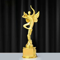 Trophée en métal personnalisé au design de petit pont, plaqué or, récompenses en résine, prix de gros, trophée de compétition – Meilleur prix