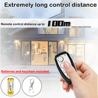Nouveau universel 315mhz EV1527 apprentissage sans fil à distance RF Kit de contrôle porte électrique porte de Garage télécommande pour porte roulante