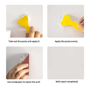 Kit de réparation de cloison sèche Drydex Spackle Patch joint de <span class=keywords><strong>mur</strong></span> composé mastic de <span class=keywords><strong>mur</strong></span> remplissage de trou de clou bloc de ponçage revêtement pâte de peinture - Product Image 6