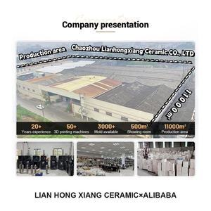 北欧モダンリボンフラワー花瓶電気メッキゴールドホワイトボウセラミック花瓶リビングルーム & ウェディングセンター用装飾OEM/ODM - Product Image 3