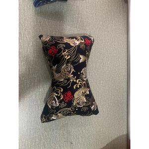 Coussin de soutien lombaire en forme de U, dossier ergonomique en coton, oreiller de siège de voiture, motif de vague japonaise, pour utilisation en voiture - Product Image 5