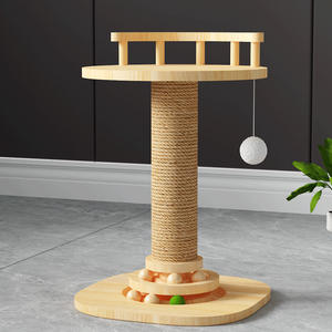 Katı ahşap kedi Scratcher & tırmanıcı-pikap oyuncak ile yerden tasarruf tasarımı, <span class=keywords><strong>Pet</strong></span> güvenli kedi mobilya - Product Image 5