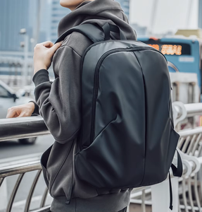 Sac à dos imperméable pour homme de 17 pouces, fermeture éclair, étudiants, voyageurs, motards, cyclistes, sacs à casque, sac à dos - Product Image 6