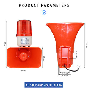 <span class=keywords><strong>Alarme</strong></span> <span class=keywords><strong>visuelle</strong></span> audible de sonnerie électronique d'<span class=keywords><strong>incendie</strong></span> d'usine <span class=keywords><strong>alarme</strong></span> <span class=keywords><strong>incendie</strong></span> étanche pour automobiles et navires - Product Image 3