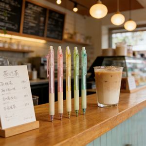 Bolígrafo Promocional Transparente de Plástico con Fricción YF PEN YFA3496A con Impresión UV/Digital, Diseño Deportivo/Logotipo - Product Image 1