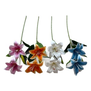 Flores de Lirio Artificiales Chenxi, Impresión 3D, Decoraciones para Bodas, Hogar, Hotel, Accesorios de Fotografía, Venta al Por Mayor - Product Image 4