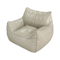 Canapés poufs de bureau et de salon en tissu similicuir de haute qualité, design japonais moderne, géants, pour l'intérieur, pour la sieste, ensemble de fauteuils poufs 100%