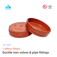 Haute Qualité FM UL Raccord à rainures en fonte ductile pour casque de pompier, pour la lutte contre les incendies et les systèmes d'incendie