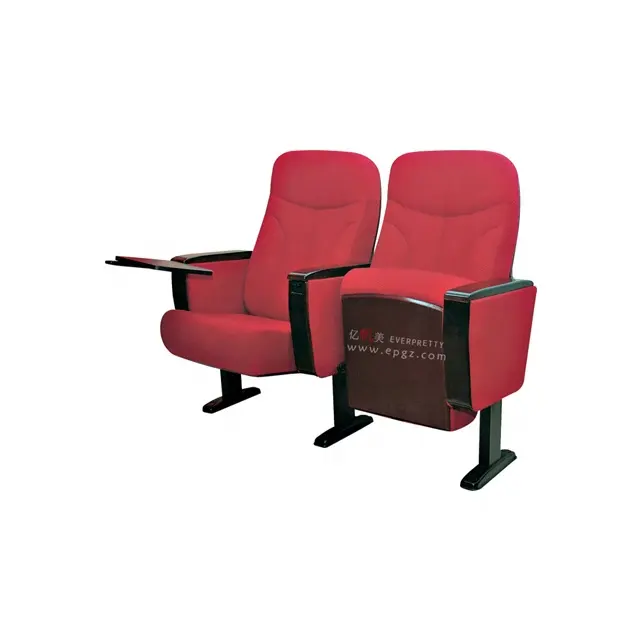 Eleganter heißer Verkauf rote Farbe Kinos tuhl Hochwertiger neuer Design-Auditorium stuhl zum Verkauf