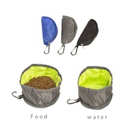 Bols pour animaux de compagnie portables et pliables, pour chiens de voyage, imperméables et pliables