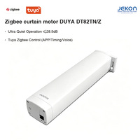 Moteur de rideau électrique Dooya DT82TN Z Tuya Zigbee, ultra silencieux (28,5 dB), compatible avec l'application, la commande vocale et la télécommande.
