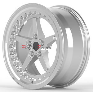 20x8.5J 20 * 9.5J銀合金ホイールPCD 5*120 ET 25 CB 74.1シボレーカマロコルベットホールデンコモドールビュイックリーガルオンス用 - Product Image 2