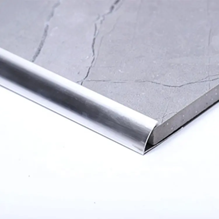 Misumi Setrip Dekorasi Grosir Ubin Sudut Dinding Keramik Bulat Seperempat Aluminium