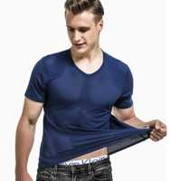 T-shirt de sport unisexe personnalisé coupe classique en jersey 100 % polyester 180 grammes, doux, avec logo numérique imprimé, manches courtes, couleur unie
