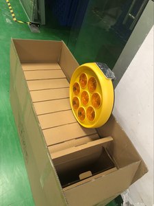 Lámpara de Tráfico Solar LED de Seguridad para Fábrica, Portátil, Intermitente, para Carretera - Product Image 4