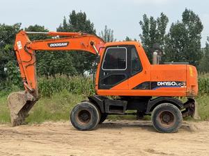 Excavadora de Ruedas Usada Doosan DH210W-7 de Alta Calidad en Stock, Bajo Precio, Original Doosan DX60W DX150W - Product Image 4