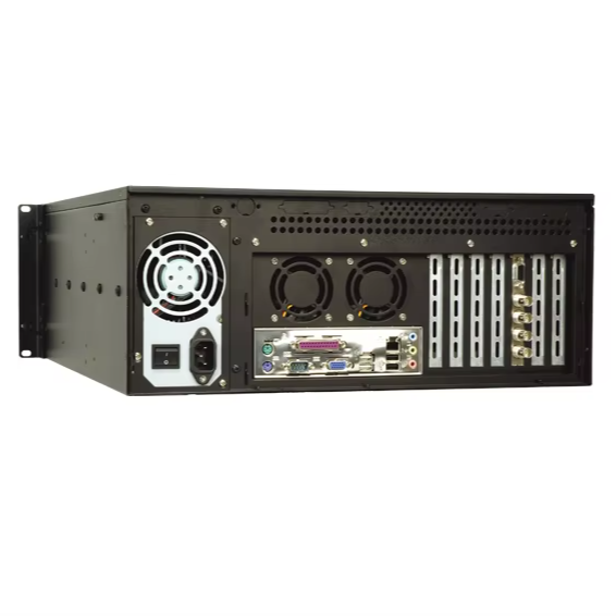 IEI RACK-3000G 4U 14-slot Full-size Rackmount Chassis with ATX and MicroATX Form Factor Motherboards Two 8 cm Cooling Fans