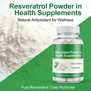 Hot Sale High Purity 99% Resveratrol Powder CAS 501-36-0 Dietary <strong>Supplements</strong> - Product Image 4
