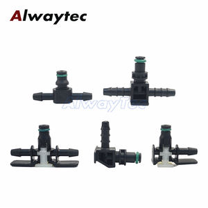 FB serisi ray enjektör dönüş yağı geri akış plastik Tee L/T tipi konnektör 110 serisi enjeksiyon vanaları için - Product Image 4