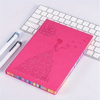 Carnet Vintage sur mesure 5.9*8.27 pouces imprimé Style fil cousu reliure pour l'école bureau mariage-un Journal de cadeau de travail