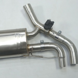 For 340i M340 M340i 3.0T 2021-2023 High Performance Stainless Steel for <b>Back</b> Exhaust System with Electronic Valve Heat Shield - Product Image 4