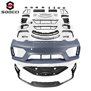 Kits de carrocería de estilo GT4RS, divisor de parachoques delantero, alerón difusor de barbilla para <span class=keywords><strong>Porsche</strong></span> <span class=keywords><strong>981</strong></span> Cayman <span class=keywords><strong>Boxster</strong></span> 718 Cayman mejorado - Product Image 2