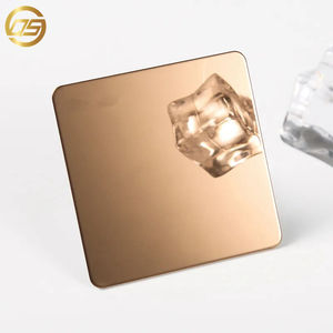 SS 304 420 2B 브론즈 마감 컬러 PVD 코팅 스테인레스 스틸 시트 솔질 골드 샴페인 컬러 - Product Image 4