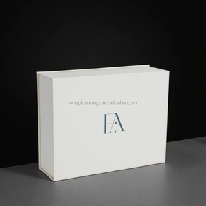 Custom <b>Book</b>-Shape Rigid Cardboard Gift Box with Fancy Magnetic Lid EVA Lining for Skin Care Serum Face Cream Embossed Printing - Product Image 3